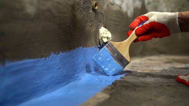 Commercial Interior Drainage System project at a Primm Springs, TN business property by SJ Waterproofing Pros